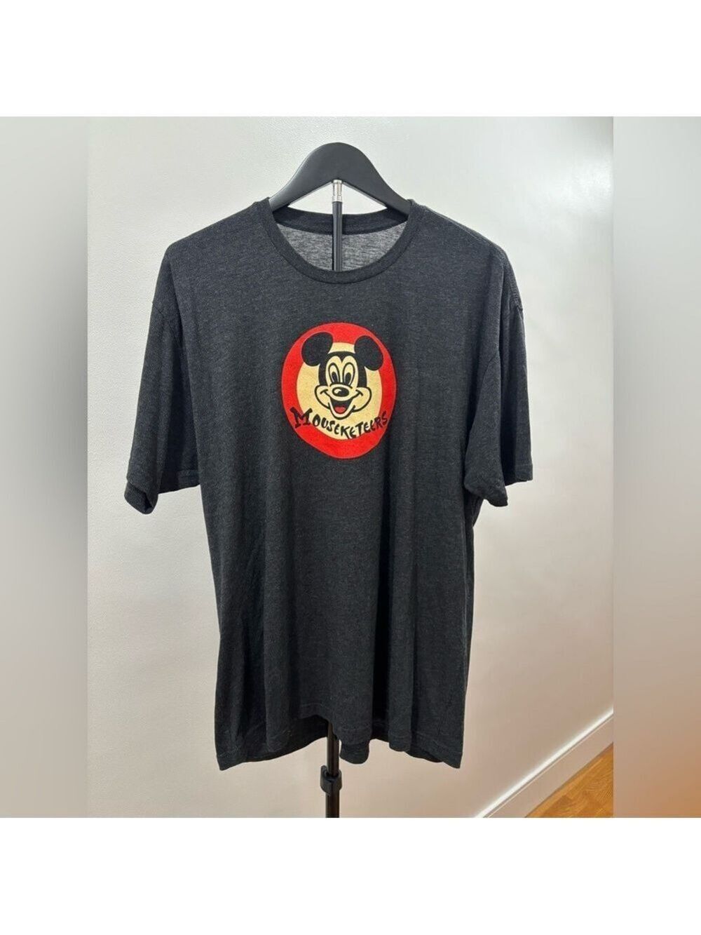 255.Mickey Mouseketeers Dark Gray T-Shirt, Size XXL